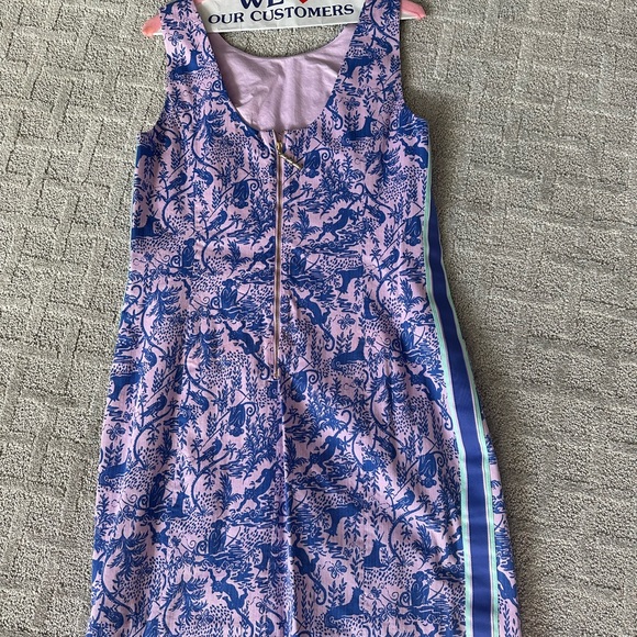 Lilly Pulitzer Mila Shift Dress SZ 10 lilac - Picture 4 of 4